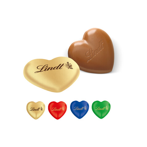 LINDT HERZ, 20 g IM WERBEBRIEFCHEN bedrucken, Art.-Nr. 91009 LINDT HERZ, 20 g IM WERBEBRIEFCHEN bedrucken, Art.-Nr. 91009