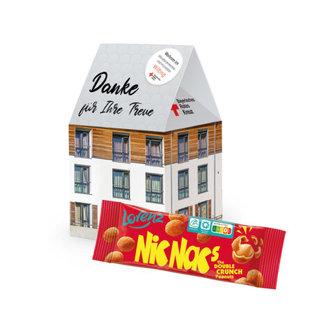 3D PRÄSENT „HAUS” bedrucken, Art.-Nr. 91179