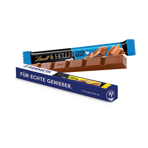 SCHOKOLADENSTICK LINDT HELLO bedrucken, Art.-Nr. 91264 SCHOKOLADENSTICK LINDT HELLO bedrucken, Art.-Nr. 91264