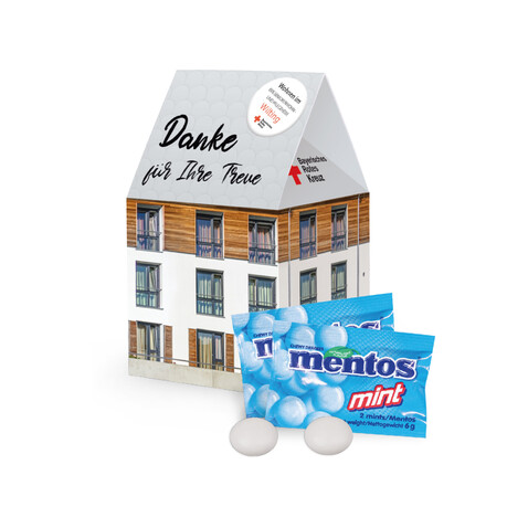 3D PRÄSENT „HAUS” bedrucken, Art.-Nr. 91543 3D PRÄSENT „HAUS” bedrucken, Art.-Nr. 91543