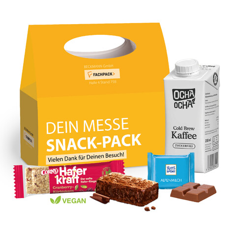 SNACK PACK „KLEINE PAUSE” bedrucken, Art.-Nr. 91633 SNACK PACK „KLEINE PAUSE” bedrucken, Art.-Nr. 91633
