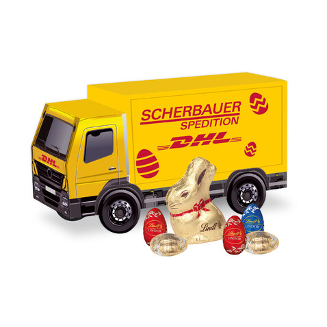 3D PRÄSENT LKW OSTERN bedrucken, Art.-Nr. 94575 3D PRÄSENT LKW OSTERN bedrucken, Art.-Nr. 94575