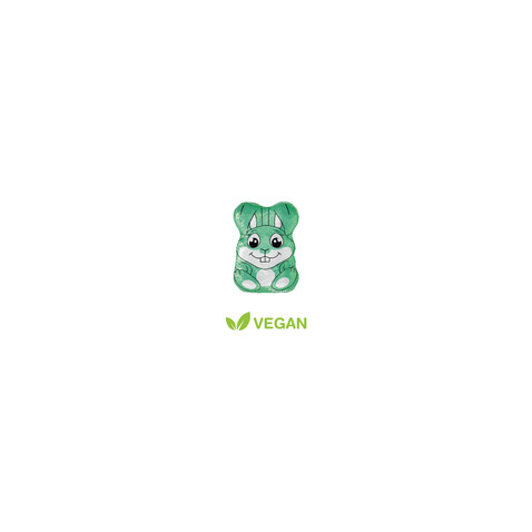 WERBE KLAPPKARTE OSTERHASE VEGAN bedrucken, Art.-Nr. 94684 WERBE KLAPPKARTE OSTERHASE VEGAN bedrucken, Art.-Nr. 94684