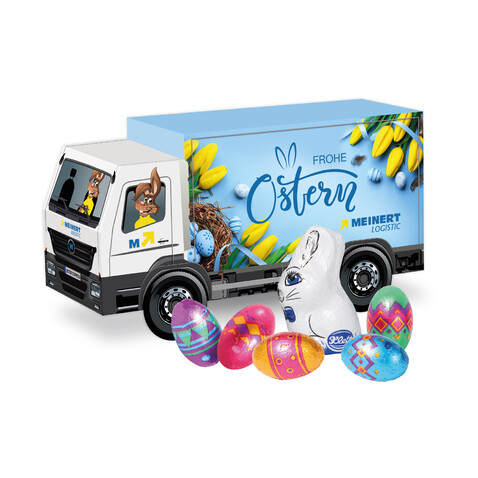 3D PRÄSENT LKW OSTERN bedrucken, Art.-Nr. 94698 3D PRÄSENT LKW OSTERN bedrucken, Art.-Nr. 94698