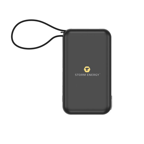 Urban Vitamin Eureka RCS rec. 65W-10.000mAh Hybrid-Ladegerät schwarz bedrucken, Art.-Nr. P301.9901