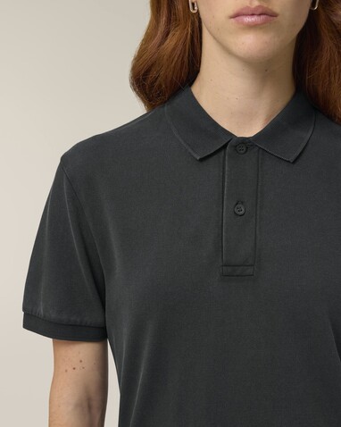 Coaster Vintage - Das Garment-Dyed Unisex-Polo - G. Dyed Black Rock - 3XL bedrucken, Art.-Nr. STPU252C1403X Coaster Vintage - Das Garment-Dyed Unisex-Polo - G. Dyed Black Rock - 3XL bedrucken, Art.-Nr. STPU252C1403X