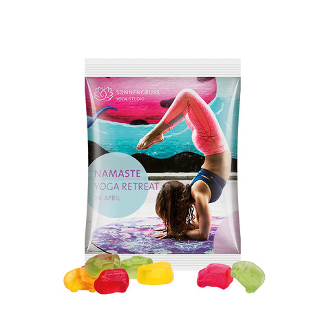 Maxitüte, Folie weiß, Trolli Fruchtgummi Auto-Mischung bedrucken, Art.-Nr. 1024.00015 Maxitüte, Folie weiß, Trolli Fruchtgummi Auto-Mischung bedrucken, Art.-Nr. 1024.00015