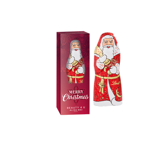 Lindt Weihnachtsmann 40g in Werbebox bedrucken, Art.-Nr. 1103.00001 Lindt Weihnachtsmann 40g in Werbebox bedrucken, Art.-Nr. 1103.00001