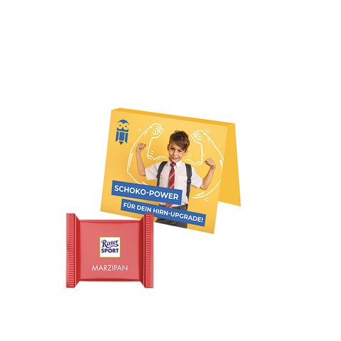 Werbekarte Midi, Ritter SPORT mini Marzipan bedrucken, Art.-Nr. 1144.00032 Werbekarte Midi, Ritter SPORT mini Marzipan bedrucken, Art.-Nr. 1144.00032