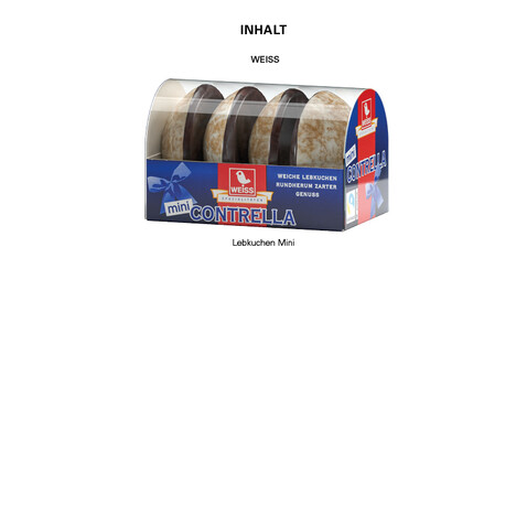 Lebkuchen Haus, WEISS 4er Lebkuchen Mini bedrucken, Art.-Nr. 1147.00001 Lebkuchen Haus, WEISS 4er Lebkuchen Mini bedrucken, Art.-Nr. 1147.00001