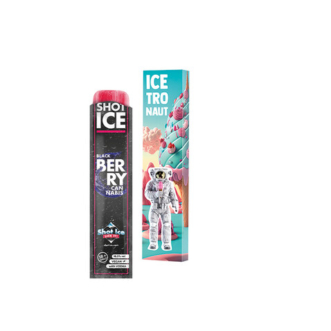 Long Box, Shot Ice - Black Berry Canabis 10,5% vol bedrucken, Art.-Nr. 1258.00009 Long Box, Shot Ice - Black Berry Canabis 10,5% vol bedrucken, Art.-Nr. 1258.00009