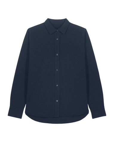Stella Oxford Shirt - Das Damen-Oxfordhemd - French Navy - 3XL bedrucken, Art.-Nr. STWW971C7273X Stella Oxford Shirt - Das Damen-Oxfordhemd - French Navy - 3XL bedrucken, Art.-Nr. STWW971C7273X