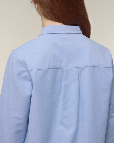 Stella Oxford Shirt - Das Damen-Oxfordhemd - Blue Oxford - XS bedrucken, Art.-Nr. STWW971C363XS Stella Oxford Shirt - Das Damen-Oxfordhemd - Blue Oxford - XS bedrucken, Art.-Nr. STWW971C363XS