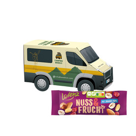 3D-Präsent Transporter, Lorenz Nuss &amp;amp; Frucht bedrucken, Art.-Nr. 1297.00016