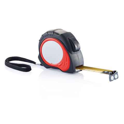 5m/19mm Maßband Tool Pro rot, schwarz bedrucken, Art.-Nr. P113.554 5m/19mm Maßband Tool Pro rot, schwarz bedrucken, Art.-Nr. P113.554