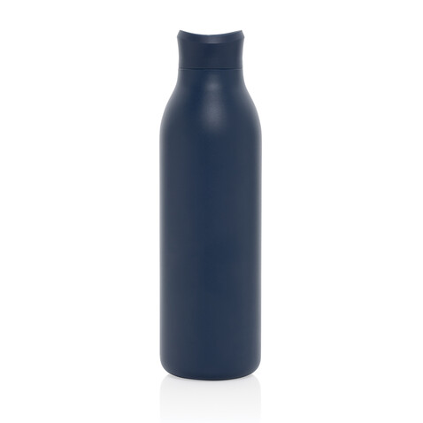 Avira Alok 360 Klick-Wasserflasche aus RCS rec. Stahl, 600ml navy blau bedrucken, Art.-Nr. P438.0925 Avira Alok 360 Klick-Wasserflasche aus RCS rec. Stahl, 600ml navy blau bedrucken, Art.-Nr. P438.0925