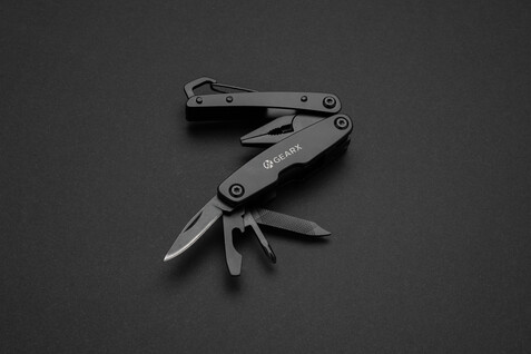 Gear X Mini Multitool schwarz bedrucken, Art.-Nr. P514.5101 Gear X Mini Multitool schwarz bedrucken, Art.-Nr. P514.5101