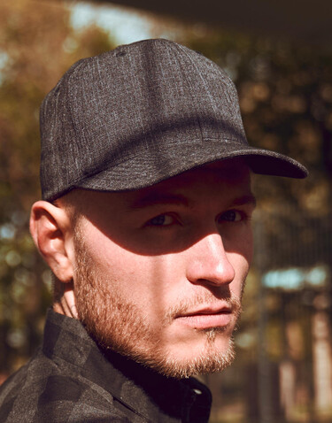 Flexfit Fine Melange Cap, Charcoal, S/M bedrucken, Art.-Nr. 311681301 Flexfit Fine Melange Cap, Charcoal, S/M bedrucken, Art.-Nr. 311681301