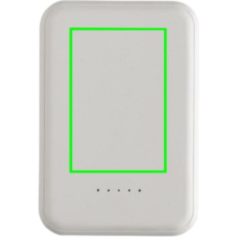 Stellar 5.000mAh 5W magnetische Powerbank aus RCS rec. ABS weiß bedrucken, Art.-Nr. P322.5903 Stellar 5.000mAh 5W magnetische Powerbank aus RCS rec. ABS weiß bedrucken, Art.-Nr. P322.5903