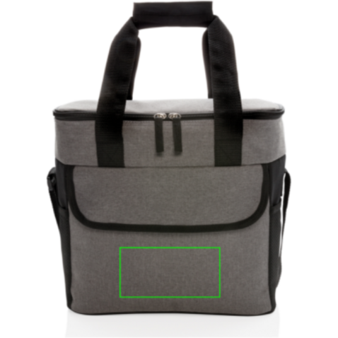 Große Kühltasche grau, schwarz bedrucken, Art.-Nr. P422.152 Große Kühltasche grau, schwarz bedrucken, Art.-Nr. P422.152