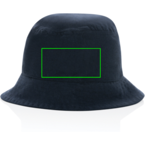 Impact AWARE™ 285g/m² ungefärbter rCanvas-OneSize-Fischerhut navy blau bedrucken, Art.-Nr. P453.085 Impact AWARE™ 285g/m² ungefärbter rCanvas-OneSize-Fischerhut navy blau bedrucken, Art.-Nr. P453.085