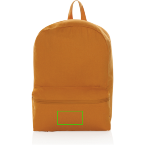 Impact Aware™ 285g/m² Rucksack aus rCanvas sundial orange bedrucken, Art.-Nr. P762.998 Impact Aware™ 285g/m² Rucksack aus rCanvas sundial orange bedrucken, Art.-Nr. P762.998
