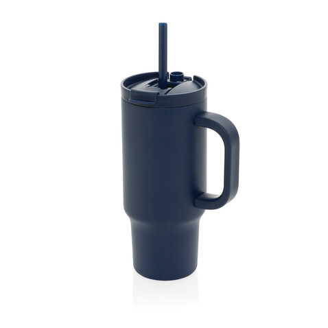 Cruiser kompakter, auslaufsicherer RCS rec. Becher 480ml navy blau bedrucken, Art.-Nr. P437.1525 Cruiser kompakter, auslaufsicherer RCS rec. Becher 480ml navy blau bedrucken, Art.-Nr. P437.1525