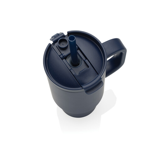 Cruiser kompakter, auslaufsicherer RCS rec. Becher 480ml navy blau bedrucken, Art.-Nr. P437.1525 Cruiser kompakter, auslaufsicherer RCS rec. Becher 480ml navy blau bedrucken, Art.-Nr. P437.1525