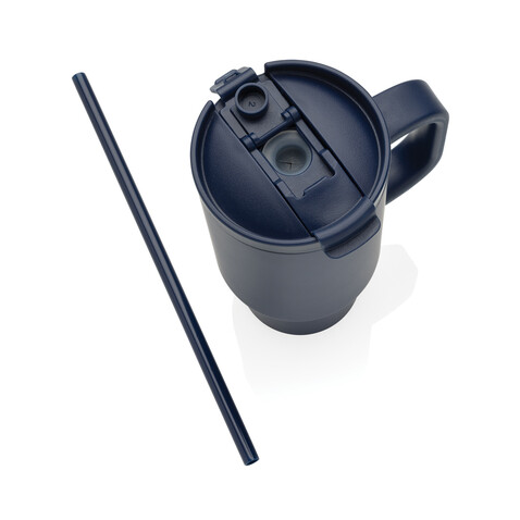 Cruiser kompakter, auslaufsicherer RCS rec. Becher 480ml navy blau bedrucken, Art.-Nr. P437.1525 Cruiser kompakter, auslaufsicherer RCS rec. Becher 480ml navy blau bedrucken, Art.-Nr. P437.1525