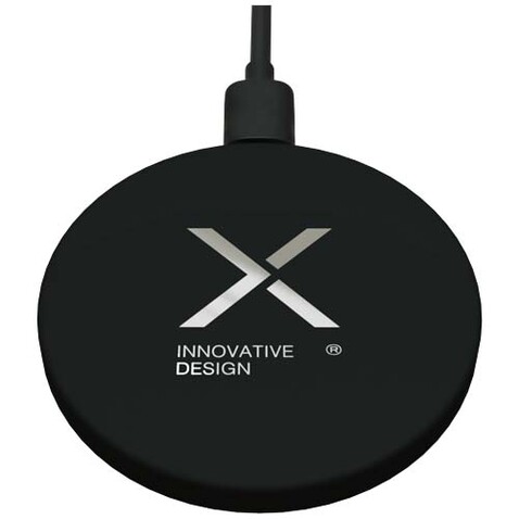 SCX.design W37 15W extra slim kabelloses Ladepad aus recyceltem Aluminium, schwarz bedrucken, Art.-Nr. 1PX20490 SCX.design W37 15W extra slim kabelloses Ladepad aus recyceltem Aluminium, schwarz bedrucken, Art.-Nr. 1PX20490
