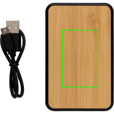 5.000mAh Powerbank aus RCS recyceltem Kunststoff braun bedrucken, Art.-Nr. P322.379 5.000mAh Powerbank aus RCS recyceltem Kunststoff braun bedrucken, Art.-Nr. P322.379