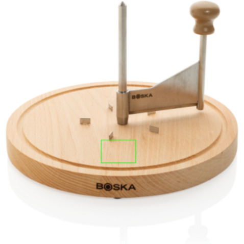 BOSKA Käseschaber Amigo Stahl, braun bedrucken, Art.-Nr. RB850510