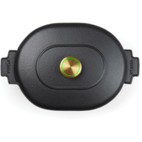 VINGA Monte Heritage Kokotte 4 L schwarz bedrucken, Art.-Nr. V2615001 VINGA Monte Heritage Kokotte 4 L schwarz bedrucken, Art.-Nr. V2615001