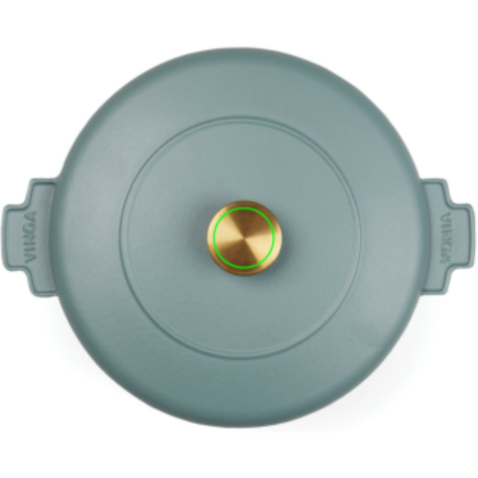 VINGA Monte Heritage Kokotte 5,5 L blau bedrucken, Art.-Nr. V2615107 VINGA Monte Heritage Kokotte 5,5 L blau bedrucken, Art.-Nr. V2615107