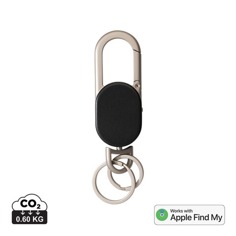 Schlüsselanhänger Keyfinder mit weltweiter Ortung und USB-C schwarz, grau bedrucken, Art.-Nr. P301.6301 Schlüsselanhänger Keyfinder mit weltweiter Ortung und USB-C schwarz, grau bedrucken, Art.-Nr. P301.6301