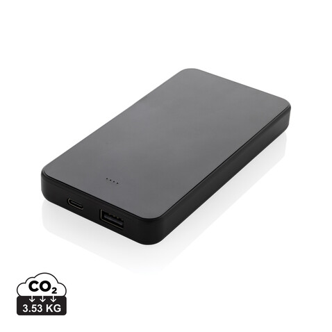 Boostcore 10.000mAh Powerbank aus RCS rec. Kunststoff schwarz bedrucken, Art.-Nr. P322.5601 Boostcore 10.000mAh Powerbank aus RCS rec. Kunststoff schwarz bedrucken, Art.-Nr. P322.5601