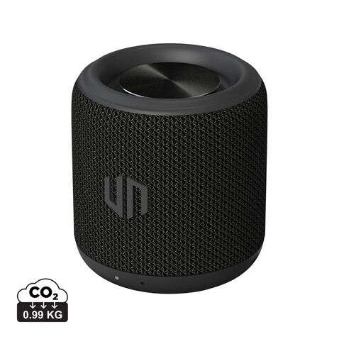 Urban Vitamin Oceanside 3W-Speaker aus RCS rec. Kunststoff schwarz bedrucken, Art.-Nr. P331.5701 Urban Vitamin Oceanside 3W-Speaker aus RCS rec. Kunststoff schwarz bedrucken, Art.-Nr. P331.5701