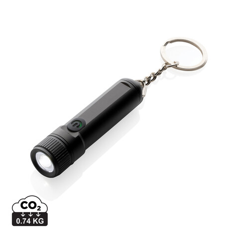 Gear X wiederaufladbare ultrahelle Key-Chain Taschenlampe schwarz bedrucken, Art.-Nr. P514.5001 Gear X wiederaufladbare ultrahelle Key-Chain Taschenlampe schwarz bedrucken, Art.-Nr. P514.5001