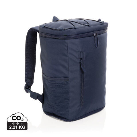 Sonny Aware™ RPET Kühlrucksack navy blau bedrucken, Art.-Nr. P733.1125 Sonny Aware™ RPET Kühlrucksack navy blau bedrucken, Art.-Nr. P733.1125