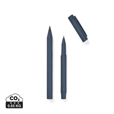 VINGA Baltimore RCS Stifteset navy blau bedrucken, Art.-Nr. V1690325 VINGA Baltimore RCS Stifteset navy blau bedrucken, Art.-Nr. V1690325