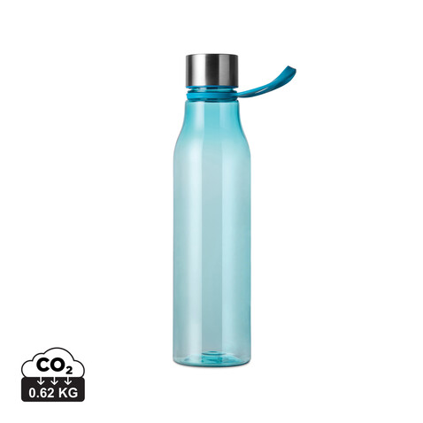 VINGA Lean 800ml RCS RPET Wasserflasche blau bedrucken, Art.-Nr. V4330505