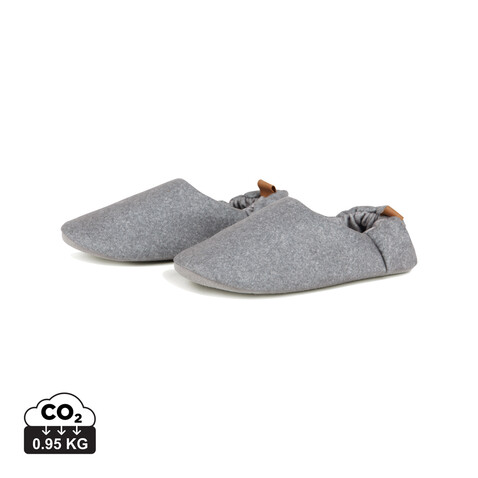 VINGA Moulton Hausschuhe aus RCS rPET (S/M) grau, granite grey bedrucken, Art.-Nr. V4990102SM VINGA Moulton Hausschuhe aus RCS rPET (S/M) grau, granite grey bedrucken, Art.-Nr. V4990102SM