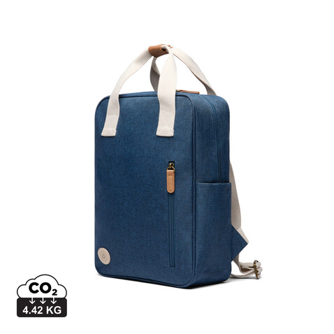 VINGA Sortino RCS Rucksack blau bedrucken, Art.-Nr. V7600105 VINGA Sortino RCS Rucksack blau bedrucken, Art.-Nr. V7600105