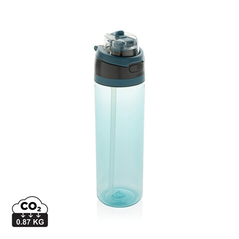 Omni Sip Wasserflasche 800ml aus RCS RPET blau bedrucken, Art.-Nr. P437.0905 Omni Sip Wasserflasche 800ml aus RCS RPET blau bedrucken, Art.-Nr. P437.0905