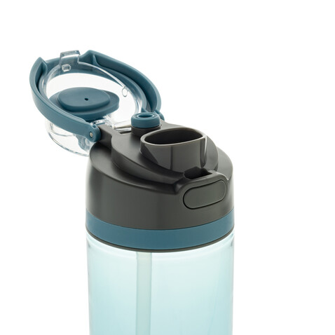 Omni Sip Wasserflasche 800ml aus RCS RPET blau bedrucken, Art.-Nr. P437.0905 Omni Sip Wasserflasche 800ml aus RCS RPET blau bedrucken, Art.-Nr. P437.0905