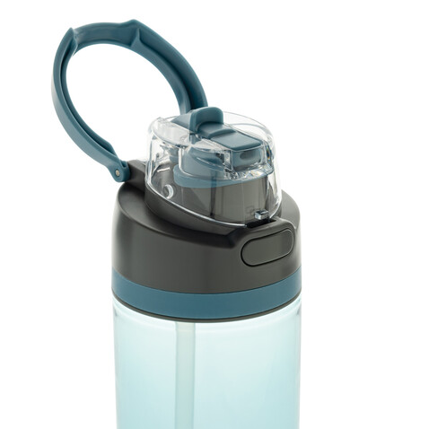 Omni Sip Wasserflasche 800ml aus RCS RPET blau bedrucken, Art.-Nr. P437.0905 Omni Sip Wasserflasche 800ml aus RCS RPET blau bedrucken, Art.-Nr. P437.0905