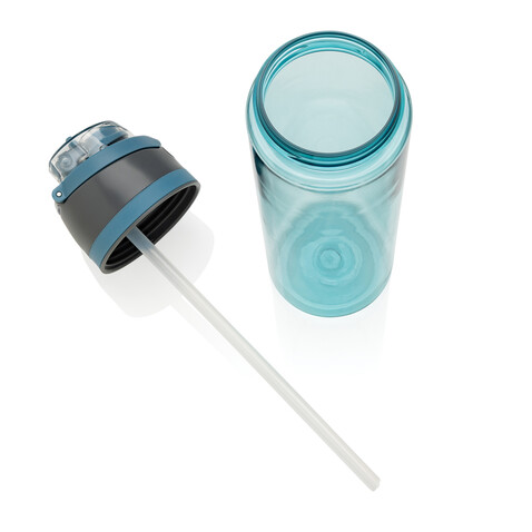 Omni Sip Wasserflasche 800ml aus RCS RPET blau bedrucken, Art.-Nr. P437.0905 Omni Sip Wasserflasche 800ml aus RCS RPET blau bedrucken, Art.-Nr. P437.0905