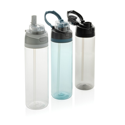 Omni Sip Wasserflasche 800ml aus RCS RPET blau bedrucken, Art.-Nr. P437.0905 Omni Sip Wasserflasche 800ml aus RCS RPET blau bedrucken, Art.-Nr. P437.0905