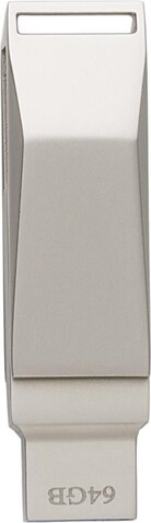 USB-Stick aus verzinkter Oberfläche Dorian – Silber bedrucken, Art.-Nr. 032999999_1001763 USB-Stick aus verzinkter Oberfläche Dorian – Silber bedrucken, Art.-Nr. 032999999_1001763