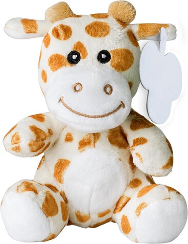 Plüschgiraffe Naomi – custom/multicolor bedrucken, Art.-Nr. 009999999_1014886 Plüschgiraffe Naomi – custom/multicolor bedrucken, Art.-Nr. 009999999_1014886